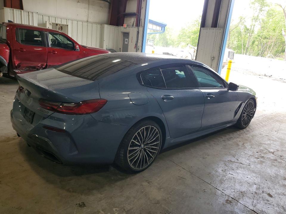 2021 BMW M8 VIN WBAGV8C02MCG42752 COPART salvage auction — FRONT END, Ny - Mv-907A Salvage Certificate, sold $15,900 on 2026-07-13 (photo 3)
