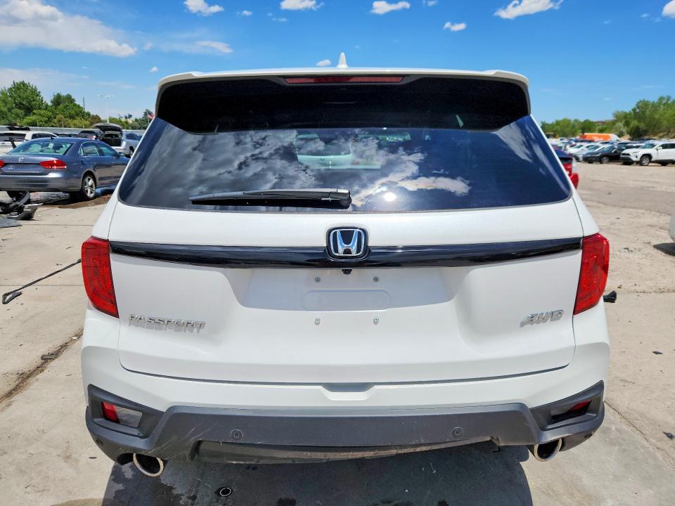 2025 Honda Passport VIN 5FNYF8H59SB008988 COPART salvage auction — FRONT END, Co - Salvage Title, sold $12,100 on 2026-07-27 (photo 6)