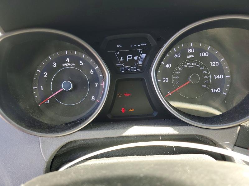 2015 Hyundai Elantra VIN 5NPDH4AE7FH646384 COPART salvage auction — FRONT END, Ca - Salvage Certificate, sold $950 on 2026-07-02 (photo 9)