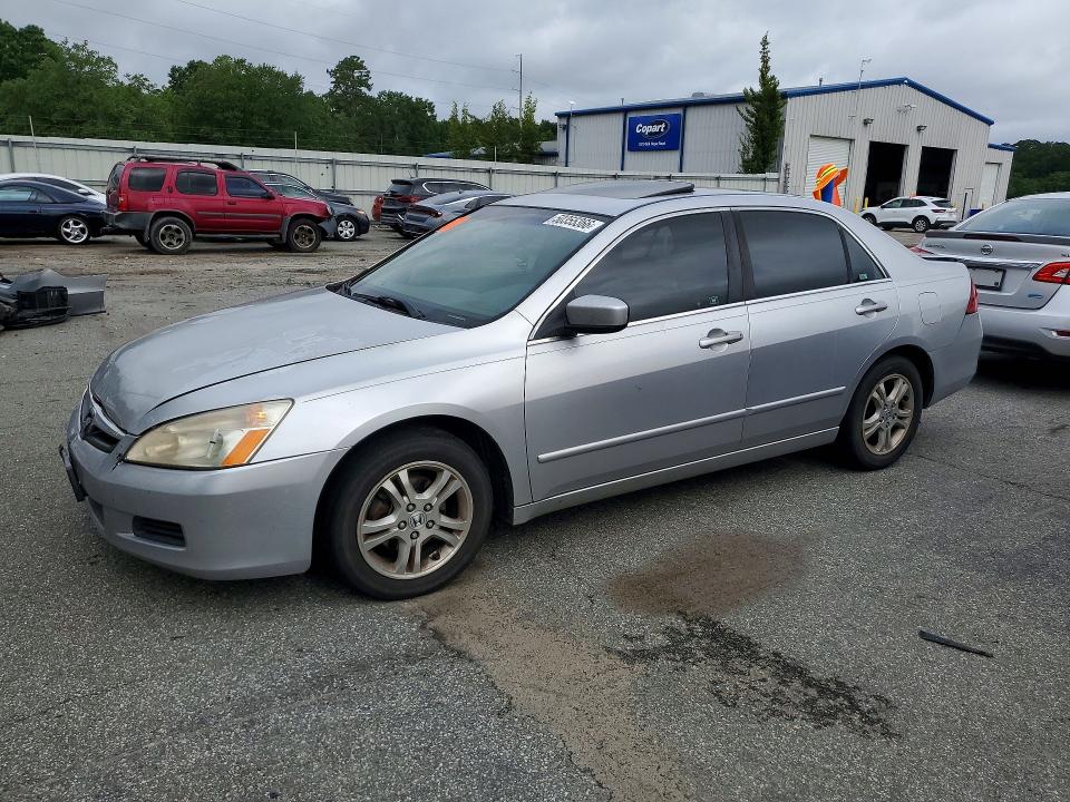 2006 Honda Accord VIN JHMCM568X6C005174 COPART salvage auction — FRAME DAMAGE, Ga - Cert Of Title-Salvage, sold $850 on 2026-07-13 (photo 1)