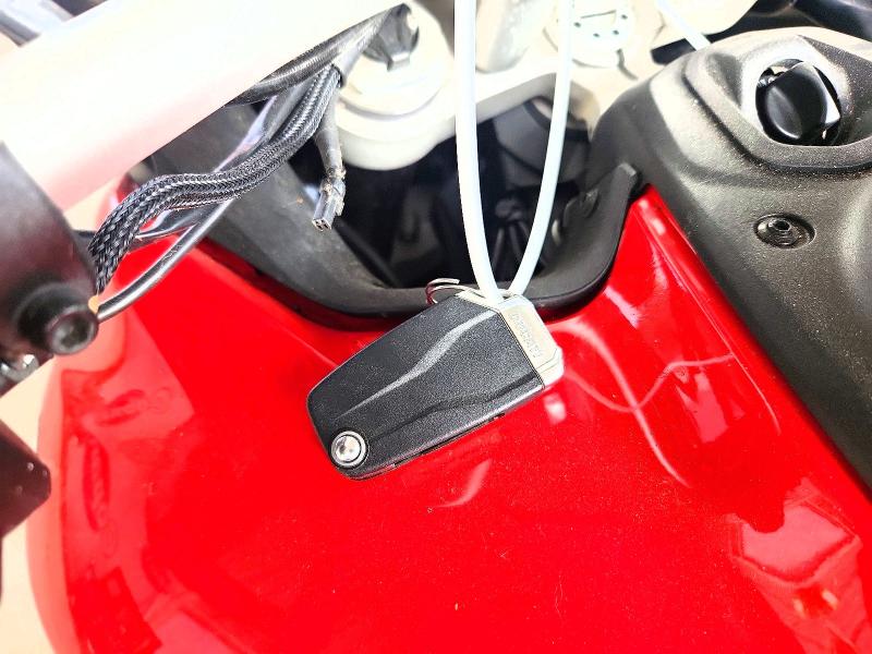 2022 Ducati Multistrada VIN ZDMAALVW6NB012976 COPART salvage auction — FRONT END, Tx - Salvage Vehicle Title, sold $1,600 on 2026-07-30 (photo 8)