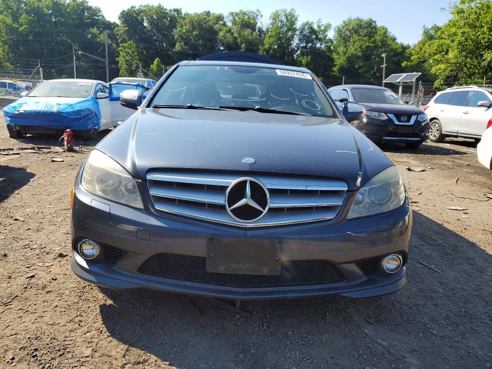 2009 Mercedes-benz C-klasse VIN WDDGF56X89R058466 COPART salvage auction — REAR END, Md - Cert Of Salvage > 75% Damage, sold $650 on 2026-07-28 (photo 5)