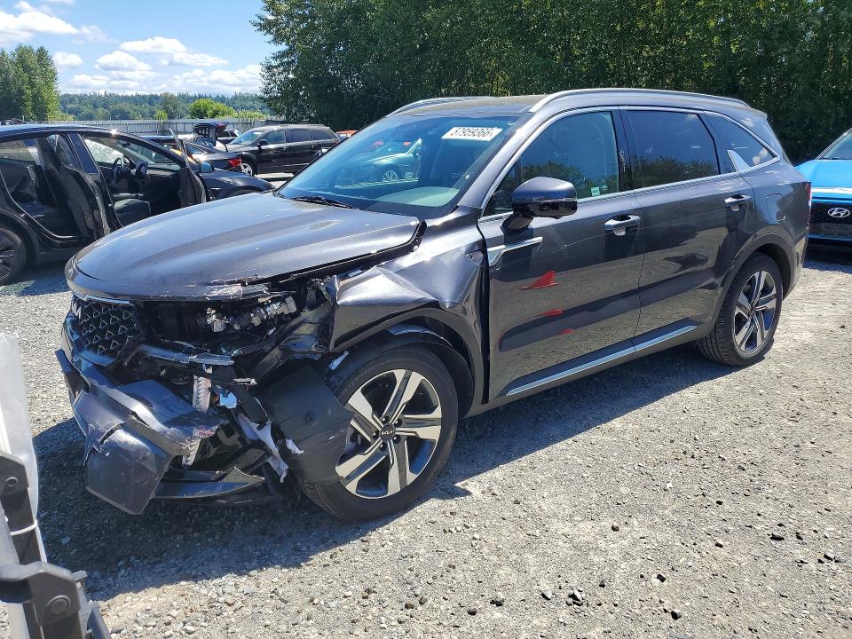 2024 Kia Sorento VIN KNDRKDLG5R5235253 COPART salvage auction — FRONT END, Wa - Bill Of Sale, sold $14,400 on 2026-07-20 (photo 1)