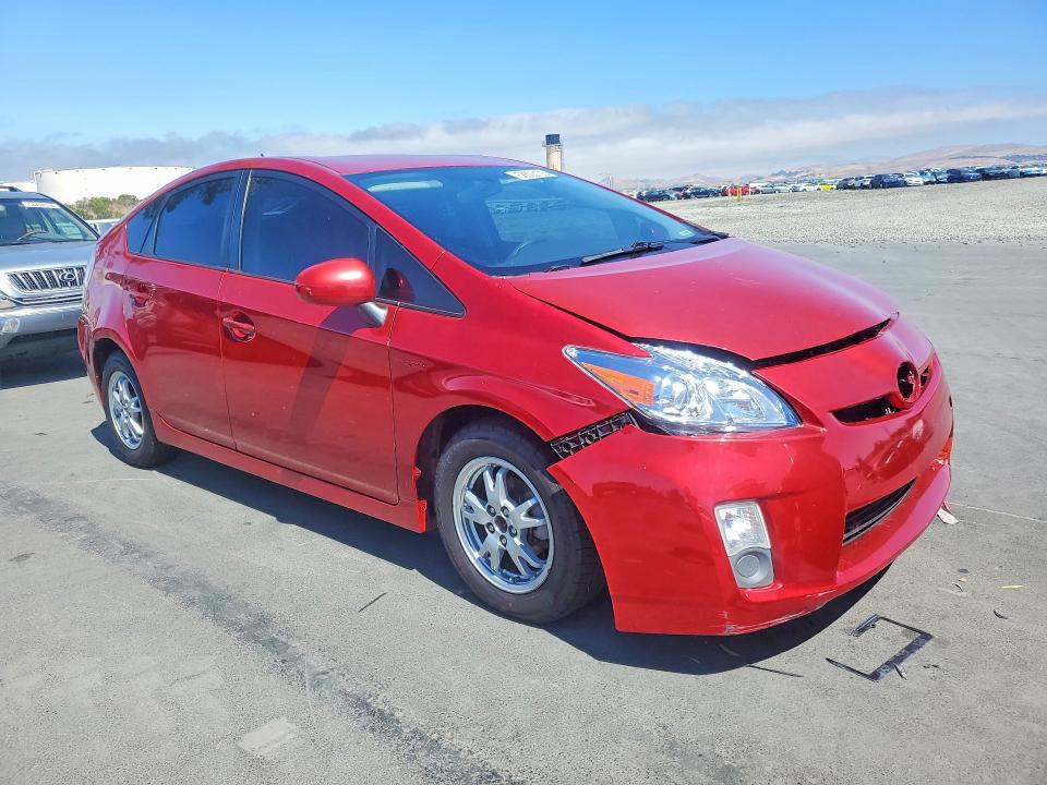 2010 Toyota Prius VIN JTDKN3DU7A0221380 COPART salvage auction — FRONT END, Ca - Salvage Certificate, sold $575 on 2026-07-13 (photo 4)