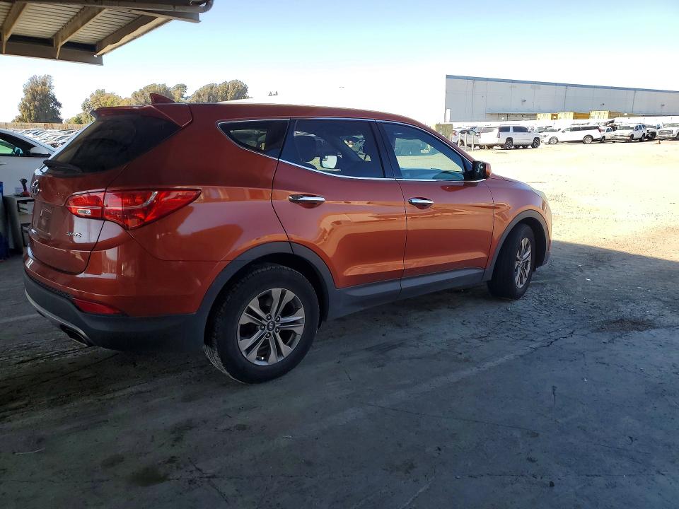 2016 Hyundai Santa fe VIN 5XYZT3LB2GG345516 COPART salvage auction — MINOR DENT/SCRATCHES, Ca - Dis/Dlr/Exp Only Clean Title (P), sold $2,500 on 2026-07-21 (photo 3)