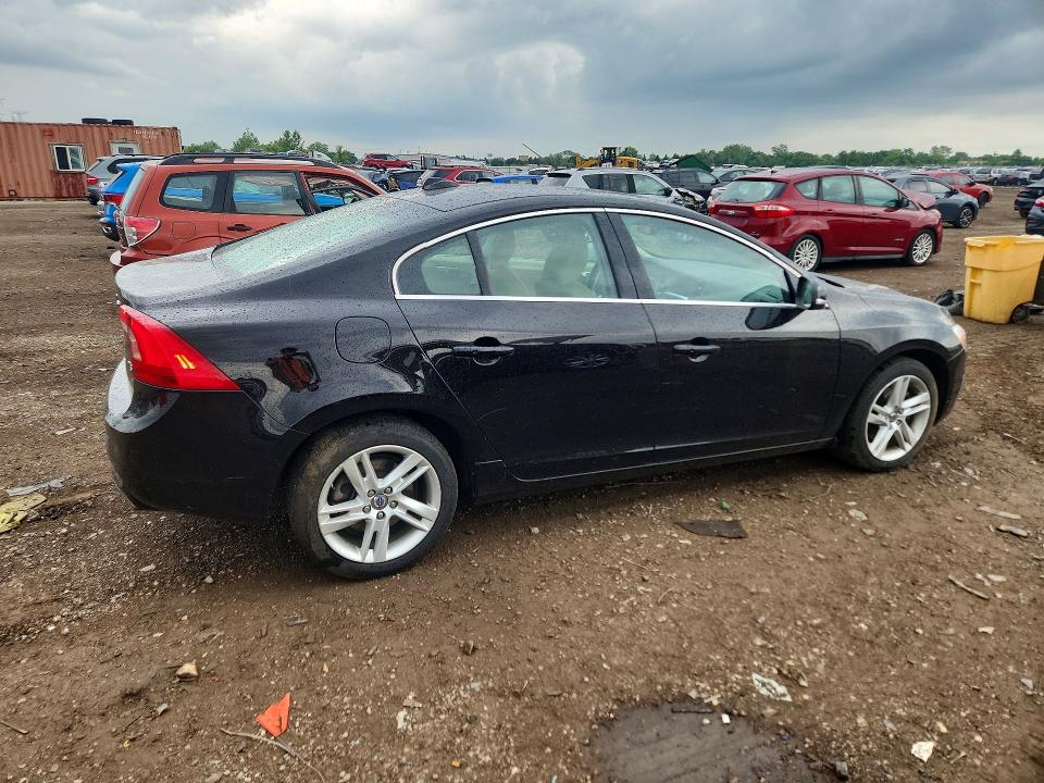 2015 Volvo S60 VIN YV140MFB4F1306357 COPART salvage auction — FRONT END, Wv - Salvage Certificate, sold $2,300 on 2026-08-13 (photo 3)