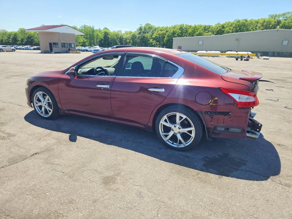 2010 Nissan Maxima VIN 1N4AA5AP2AC801559 COPART salvage auction — REAR END, Ri - Salvage Certificate Of Title, sold $425 on 2026-07-09 (photo 2)