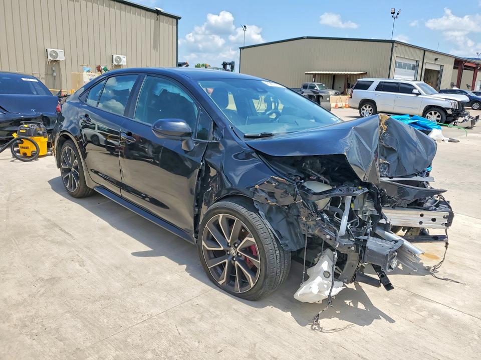 2021 Toyota Corolla VIN 5YFEPMAE3MP232980 COPART salvage auction — FRONT END, TX - CERTIFICATE OF TITLE, sold $600 on 2026-07-14 (photo 4)