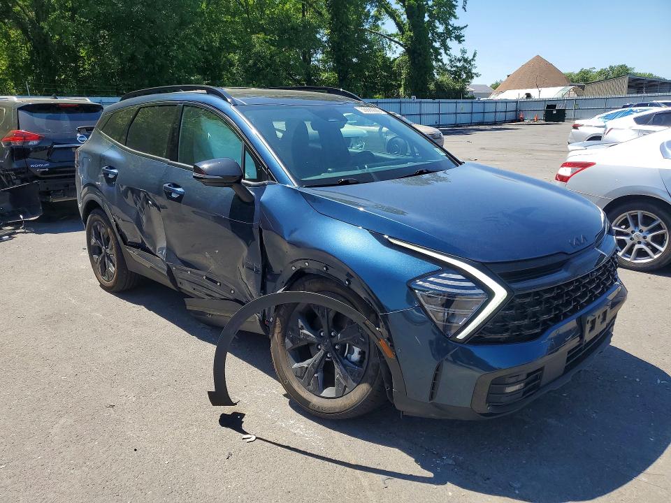 2025 Kia VIN KNDPZDDHXS7183848 COPART salvage auction — FRONT END, Nj - Cert Of Title-Salvage, sold $300 on 2026-07-23 (photo 4)