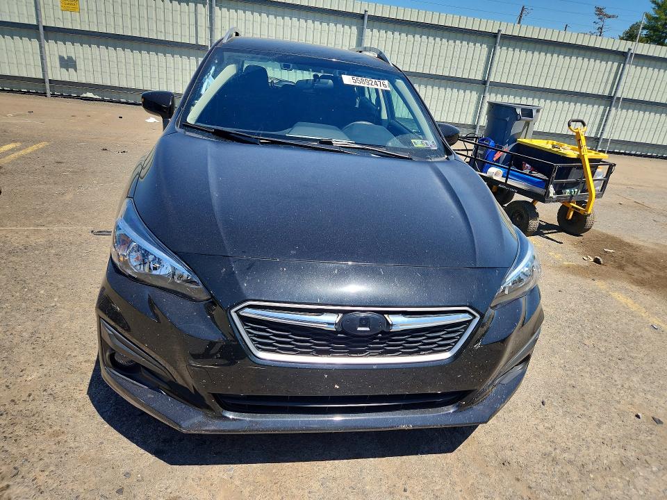 2019 Subaru Impreza VIN 4S3GTAD65K3734452 COPART salvage auction — REAR END, Pa - Certificate Of Salvage, sold $1,650 on 2026-07-02 (photo 5)