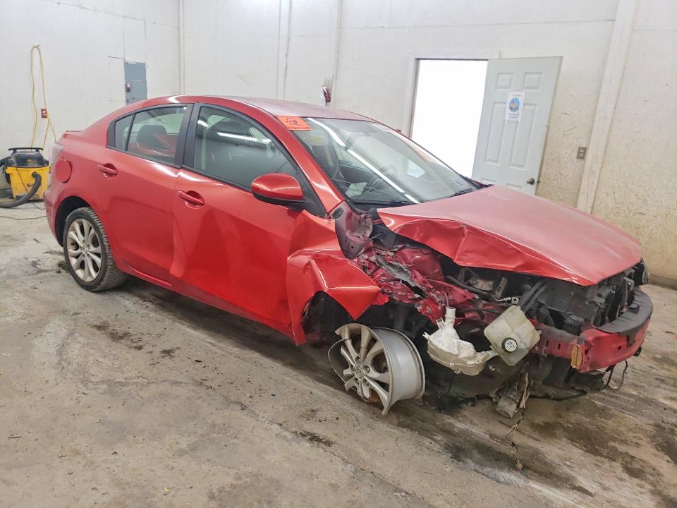 2011 Mazda 3 VIN JM1BL1U59B1451386 COPART salvage auction — FRONT END, TN - SALVAGE CERTIFICATE, sold $175 on 2026-07-21 (photo 4)
