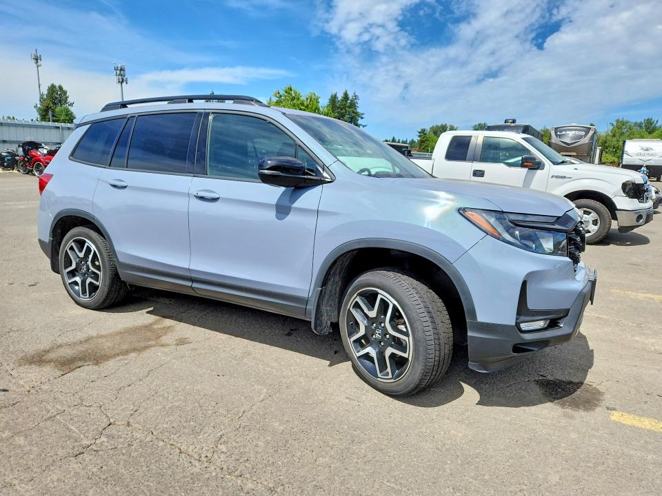 2022 Honda Passport VIN 5FNYF8H03NB014519 COPART salvage auction — REAR END, Or - Salvage Title Certificate, sold $150 on 2026-07-27 (photo 4)