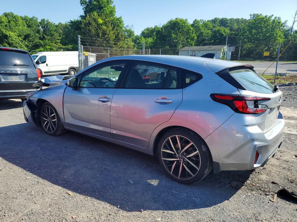 2025 Subaru Impreza VIN JF1GUAFC6S8201535 COPART salvage auction — FRONT END, Pa - Certificate Of Salvage, sold $2,250 on 2026-08-01 (photo 2)