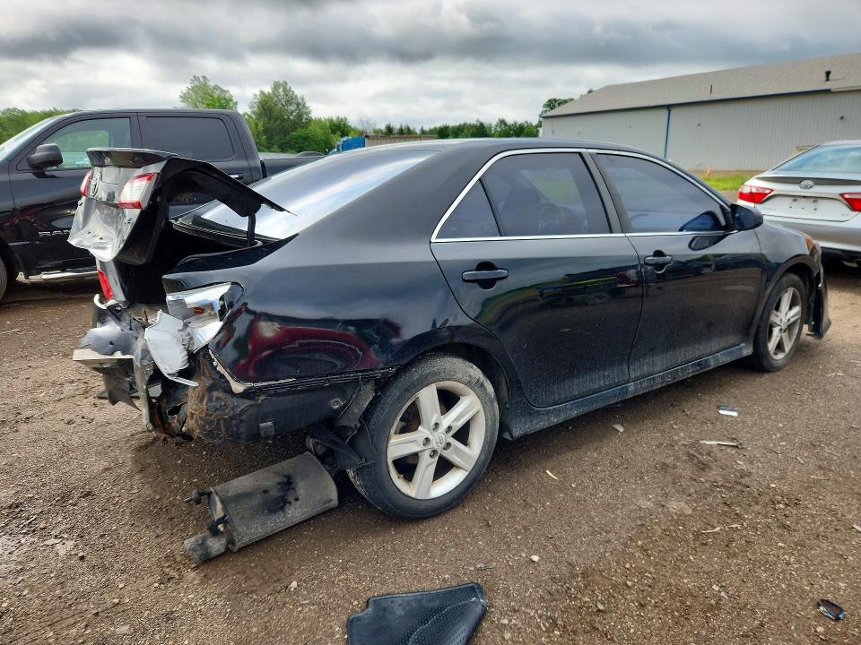 2013 Toyota Camry VIN 4T1BF1FK8DU224455 COPART salvage auction — REAR END, Oh - Cert Of Title-Salvage, sold $1,400 on 2026-07-02 (photo 3)