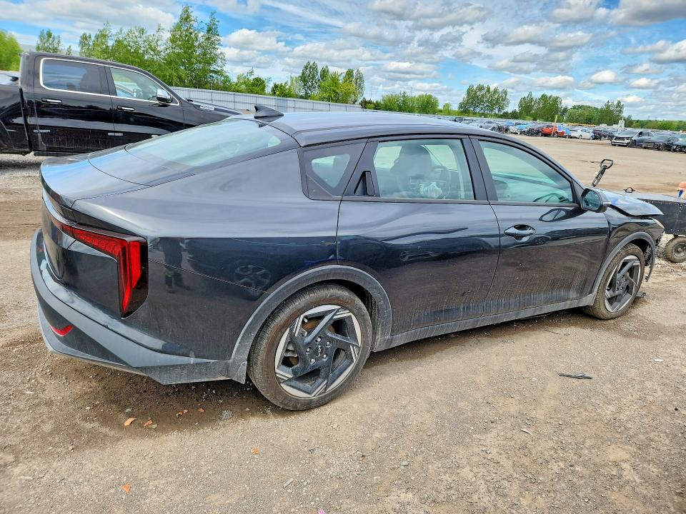 2025 Kia K4 VIN 3KPFU4DE7SE174573 COPART salvage auction — FRONT END, ON - PERMIT NO BRAND - UNFIT, sold $7,900 on 2026-08-20 (photo 3)