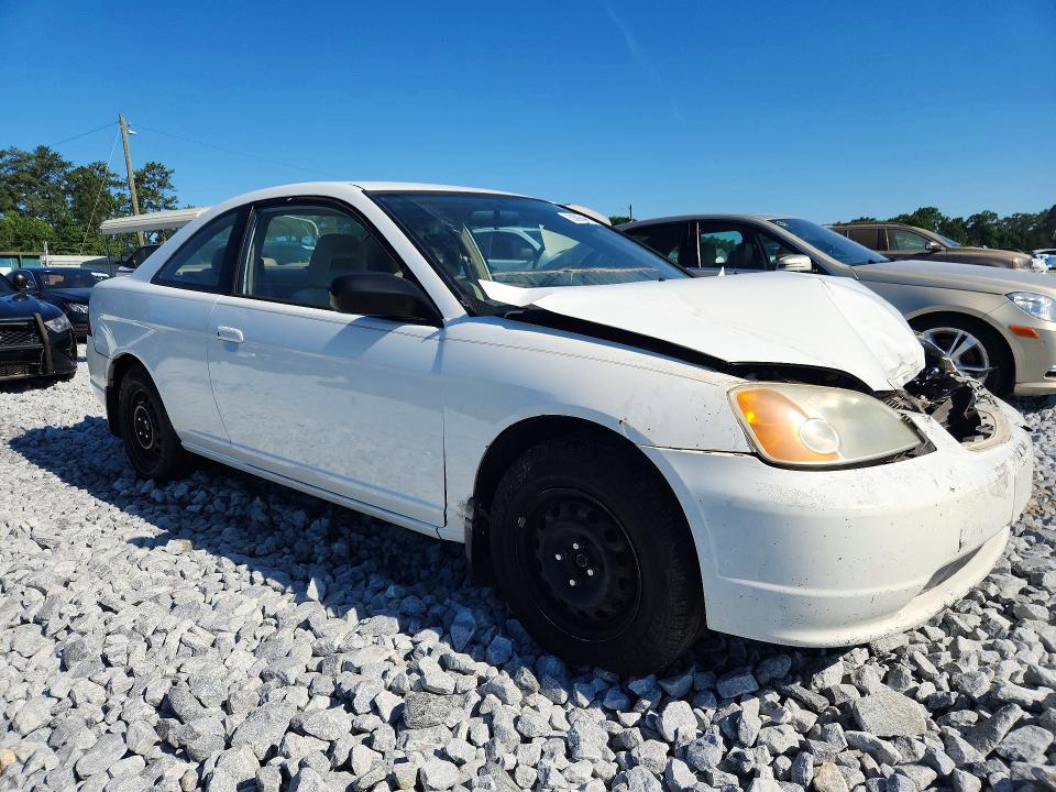 2003 Honda Civic VIN 1HGEM22533L043931 COPART salvage auction — FRONT END, Ga - Cert Of Title-Salvage, sold $275 on 2026-07-02 (photo 4)