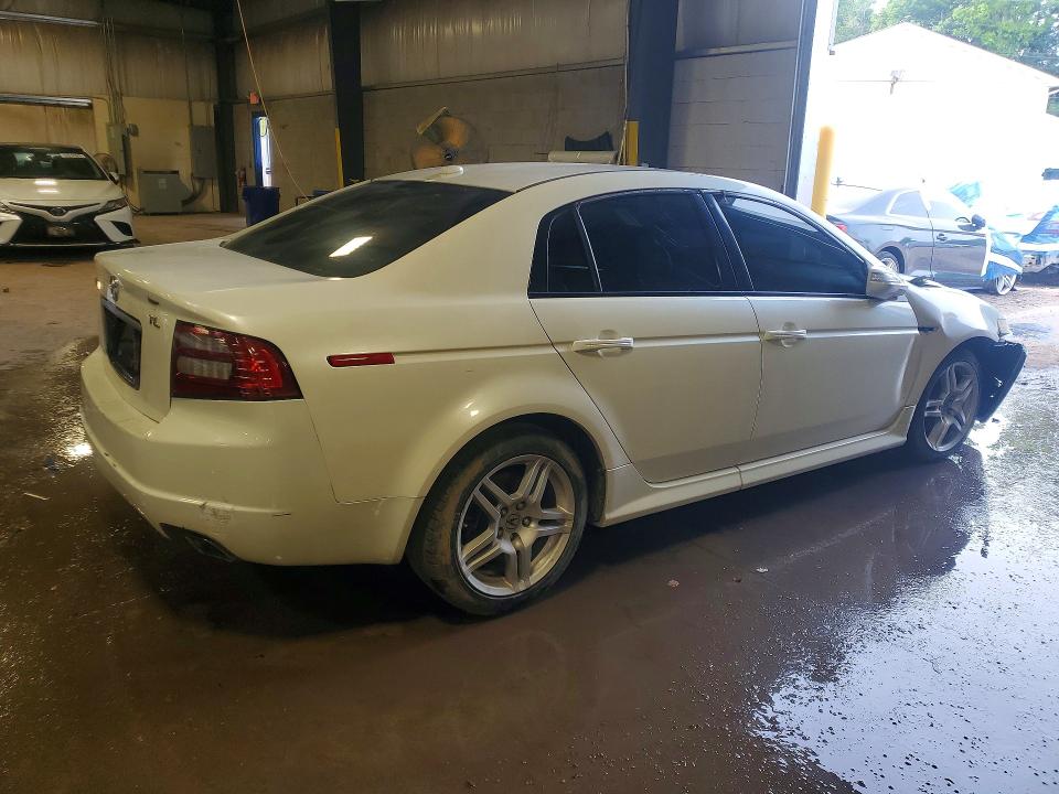2008 Acura Tl VIN 19UUA66278A033823 COPART salvage auction — FRONT END, Pa - Cert Of Salvage-W=Flood Veh, sold $1,000 on 2026-07-06 (photo 3)