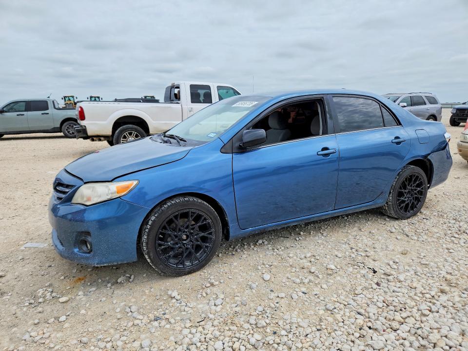 2013 Toyota VIN 5YFBU4EE0DP126458 COPART salvage auction — SIDE, Tx - Salvage Vehicle Title, sold $1,750 on 2026-07-09 (photo 1)