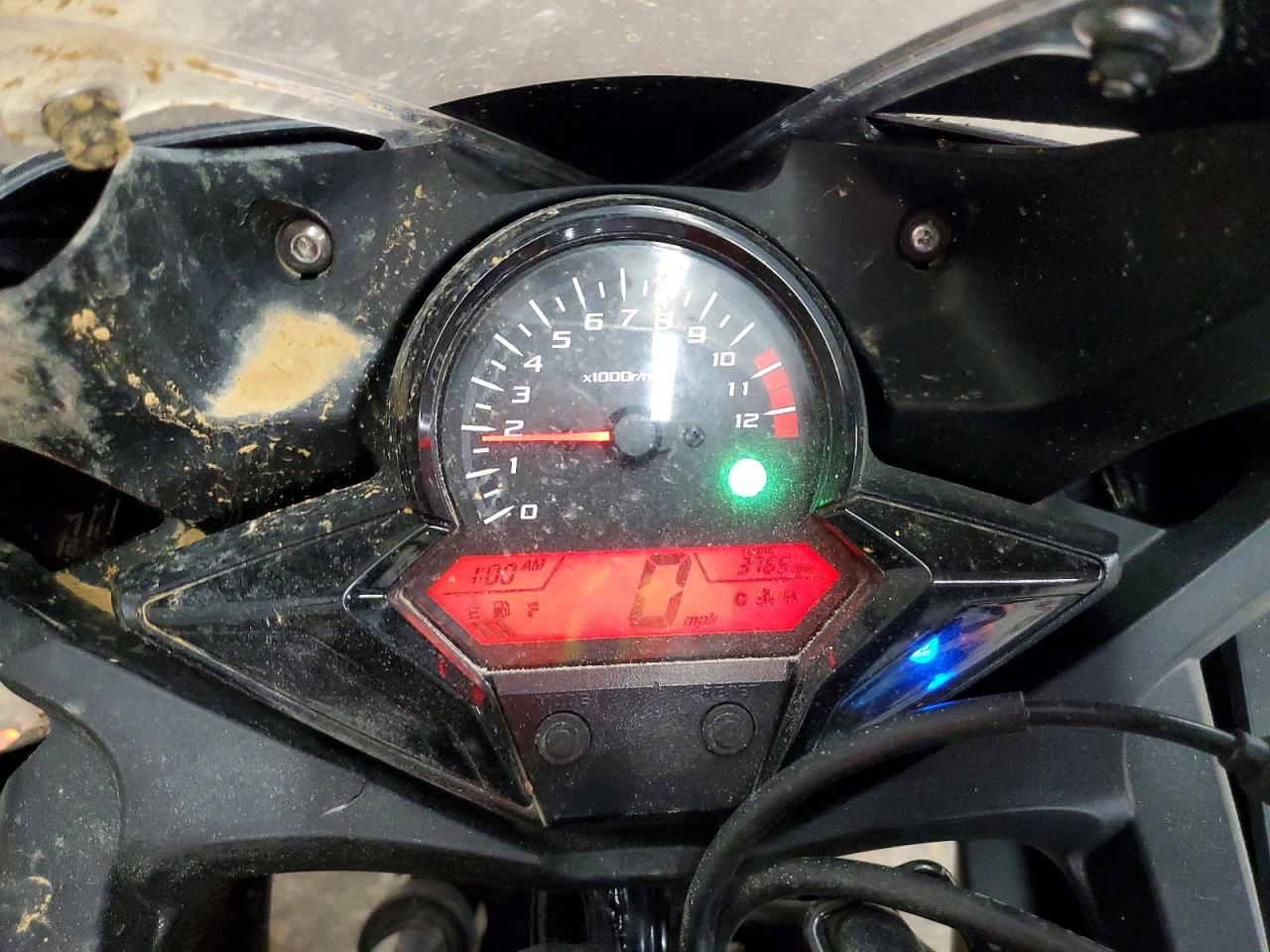 2022 Honda CBR300 VIN MLHNC5108N5800013 COPART salvage auction — All Over, TN - SALVAGE CERTIFICATE, sold $1,000 on 2026-07-09 (photo 7)