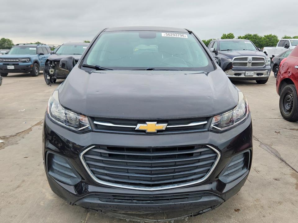 2020 Chevrolet VIN KL7CJKSB6LB040884 COPART salvage auction — HAIL, Tx - Cert Of Title-Rebuilt Salvage, sold $1,800 on 2026-07-02 (photo 5)