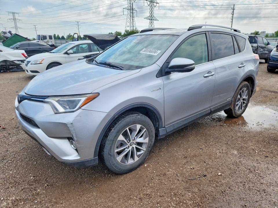 2017 Toyota Rav 4 VIN JTMRJREV2HD148720 COPART salvage auction — REAR END, Il - Salvage Certificate, sold $975 on 2026-07-28 (photo 1)