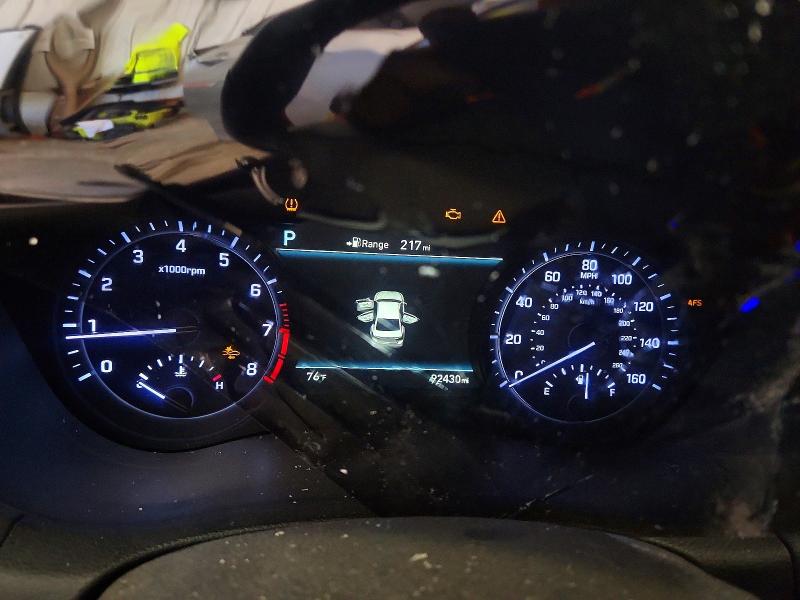 2018 Genesis G80 VIN KMHGN4JF2JU240702 COPART salvage auction — FRONT END, Mi - Cert Of Title-Rebuilt Salvage, sold $250 on 2026-07-27 (photo 9)