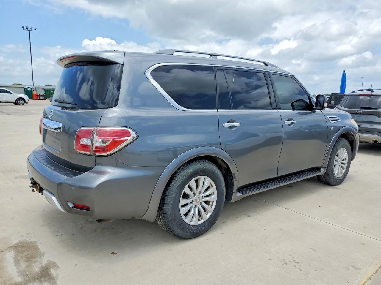 2017 Nissan Armada VIN JN8AY2NC7H9508196 COPART salvage auction — Front End, TX - CERTIFICATE OF TITLE (P), sold $2,000 on 2026-07-09 (photo 3)