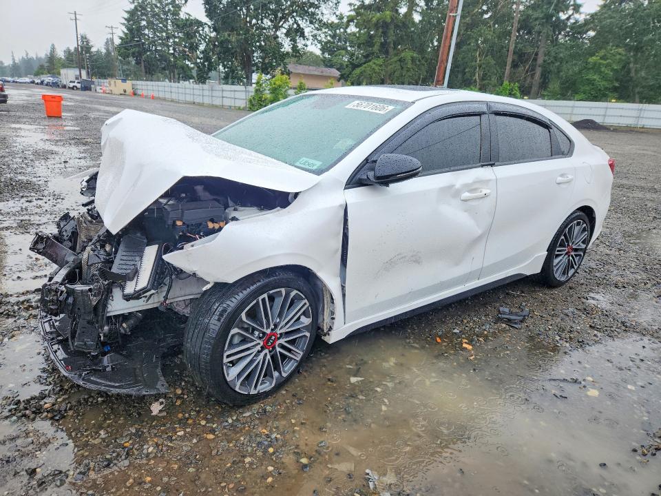 2021 Kia Forte VIN 3KPF44AC8ME346499 COPART salvage auction — FRONT END, Wa - Bill Of Sale, sold $1,950 on 2026-07-02 (photo 1)