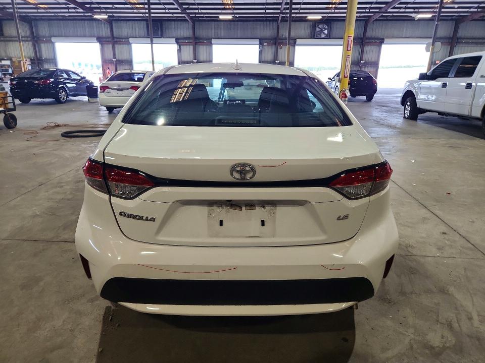 2021 Toyota VIN 5YFEPMAE0MP182376 COPART salvage auction — SIDE, Fl - Certificate Of Destruction, sold $5,400 on 2026-07-22 (photo 6)