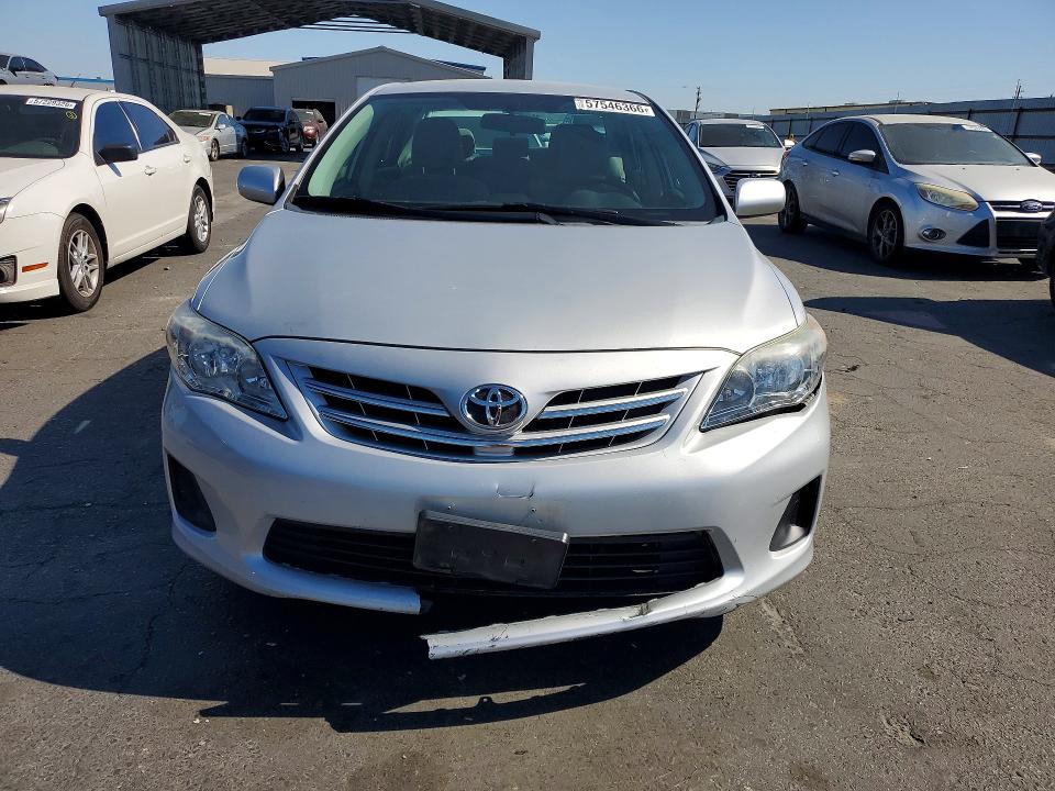 2013 Toyota Corolla VIN 2T1BU4EE3DC987729 COPART salvage auction — REAR END, Ca - Salvage Certificate, sold $2,150 on 2026-07-02 (photo 5)