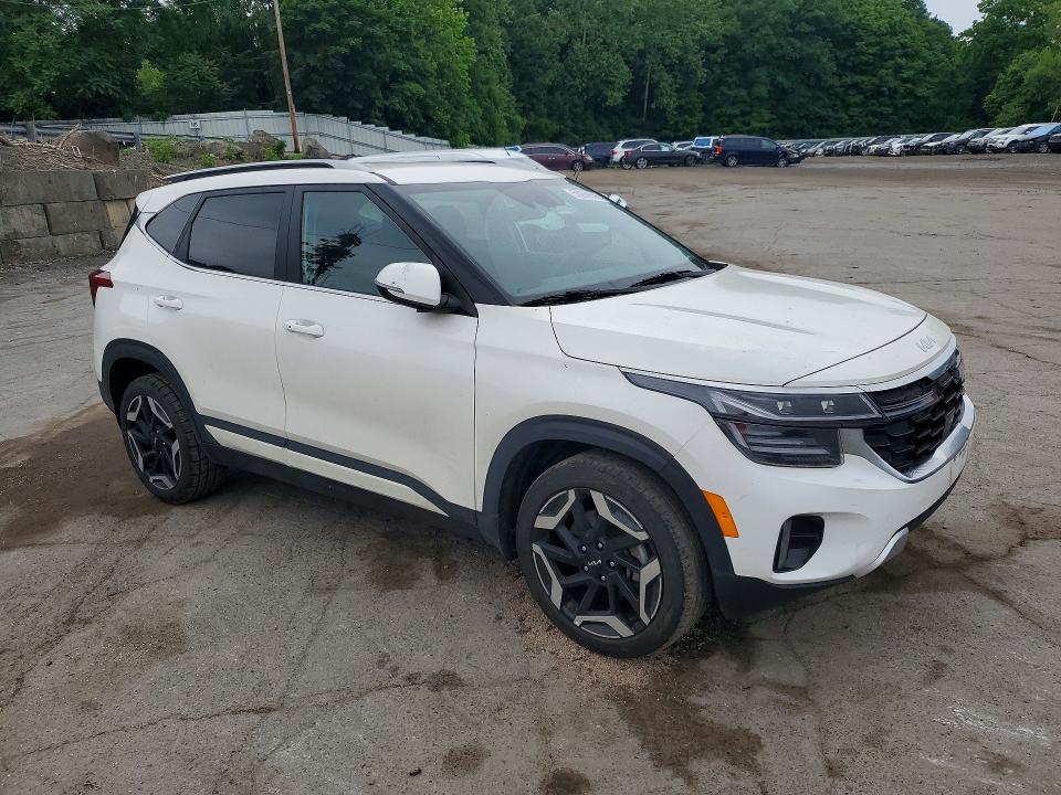 2024 Kia Seltos VIN KNDETCA79R7545306 COPART salvage auction — REAR END, Ny - Mv-907A Salvage Certificate, sold $7,700 on 2026-08-20 (photo 4)