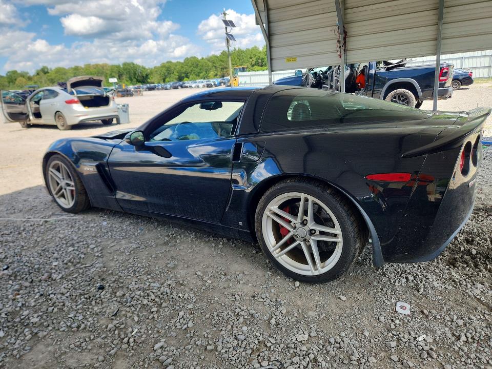 2006 Chevrolet Corvette VIN 1G1YY25E865129345 COPART salvage auction — FRONT END, Ga - Cert Of Title-Salvage, sold $18,200 on 2026-07-28 (photo 2)