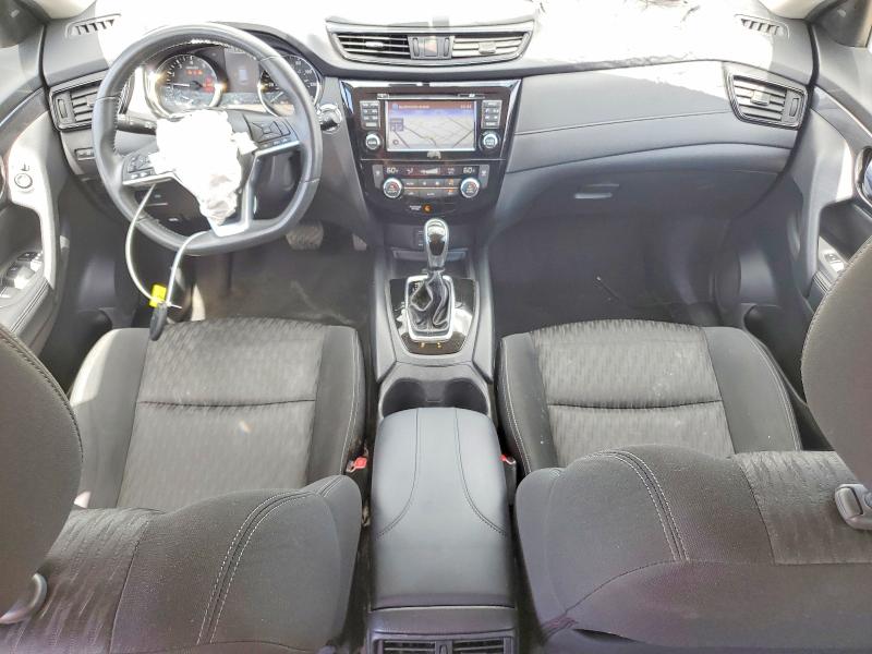 2017 Nissan Rogue VIN KNMAT2MT2HP550623 COPART salvage auction — FRONT END, Tx - Salvage Vehicle Title, sold $3,000 on 2026-07-10 (photo 8)