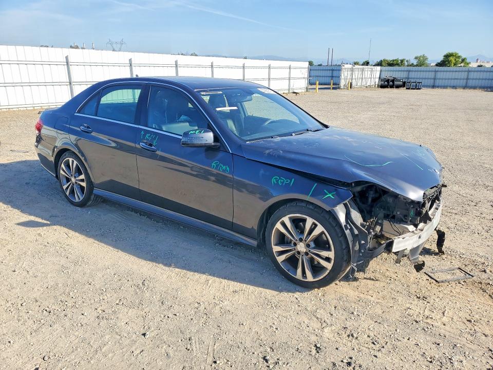 2016 Mercedes-benz E-klasse VIN WDDHF5KB0GB208431 COPART salvage auction — FRONT END, Ca - Salvage Certificate, sold $1,900 on 2026-07-17 (photo 4)
