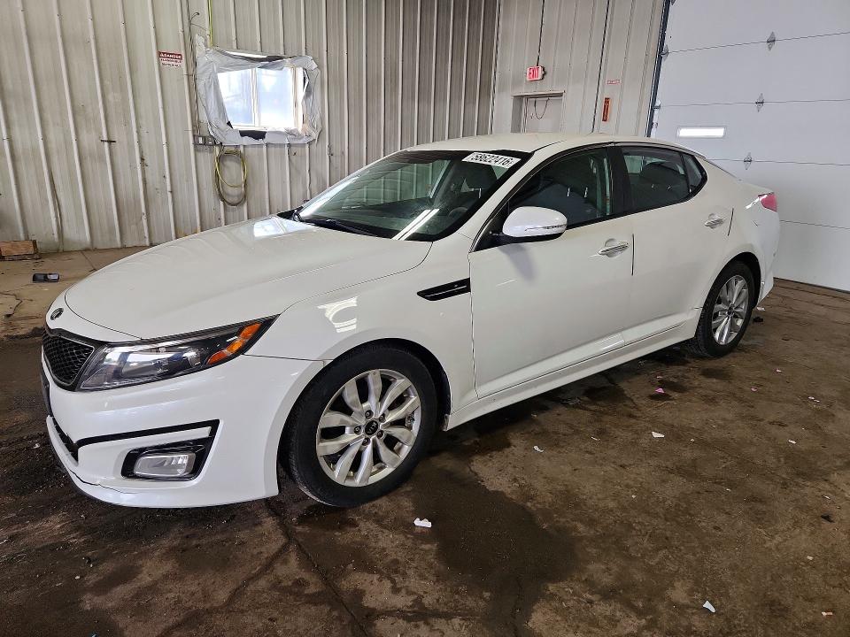 2015 Kia Optima VIN KNAGM4A70F5617123 COPART salvage auction — VANDALISM, Wi - Certificate Of Title, sold $1,900 on 2026-07-06 (photo 1)