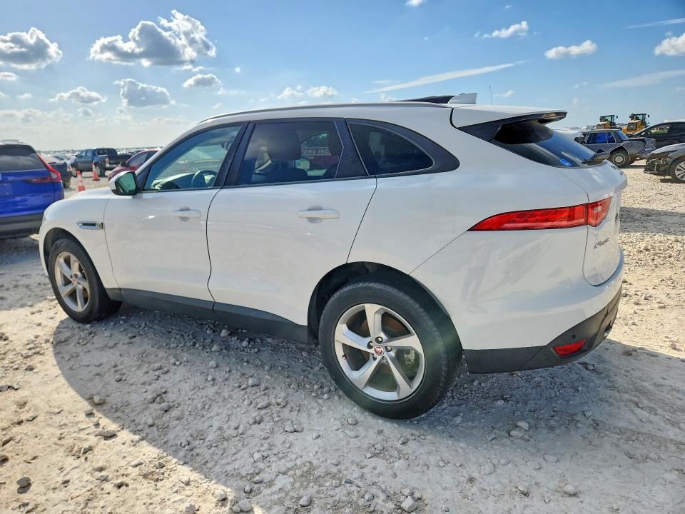 2018 Jaguar F-pace VIN SADCJ2FX0JA265379 COPART salvage auction — WATER/FLOOD, Tx - Salvage Title-Flood Damage, sold $2,200 on 2026-07-23 (photo 2)