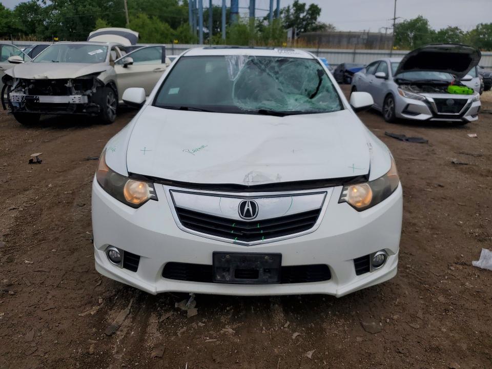2014 Acura Tsx VIN JH4CU2F85EC000865 COPART salvage auction — FRONT END, Il - Salvage Certificate, sold $575 on 2026-07-10 (photo 5)
