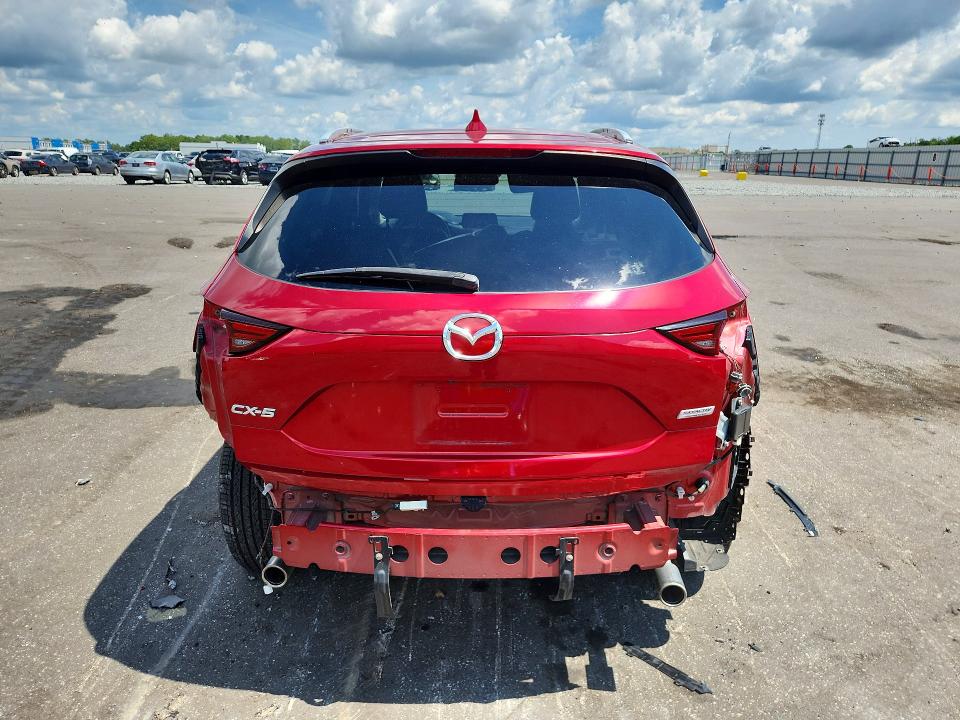 2018 Mazda VIN JM3KFADM4J1372177 COPART salvage auction — REAR END, Fl - Cert Of Title Slvg Rebuildable, sold $5,600 on 2026-07-06 (photo 6)