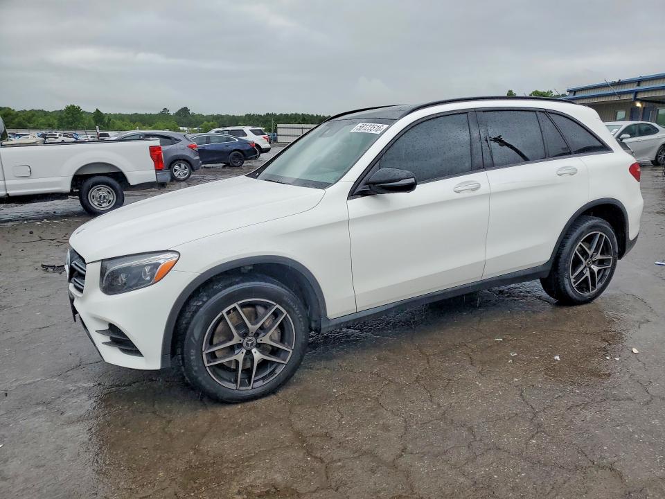 2019 Mercedes-benz Glc VIN WDC0G4KB2KV117550 COPART salvage auction — VANDALISM, Salvage Title, sold $9,300 on 2026-08-13 (photo 1)