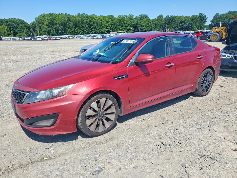 2012 Kia Optima VIN 5XXGR4A6XCG053192 COPART salvage auction — SIDE, Ar - Cert Of Title-Salvage, sold $475 on 2026-07-20 (photo 1)