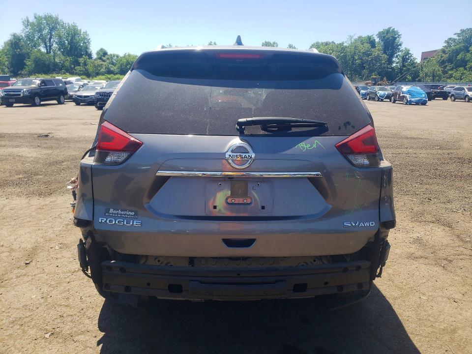 2019 Nissan Rogue VIN JN8AT2MV4KW373138 COPART salvage auction — REAR END, Id - Salvage Certificate Of Title, sold $3,400 on 2026-07-28 (photo 6)