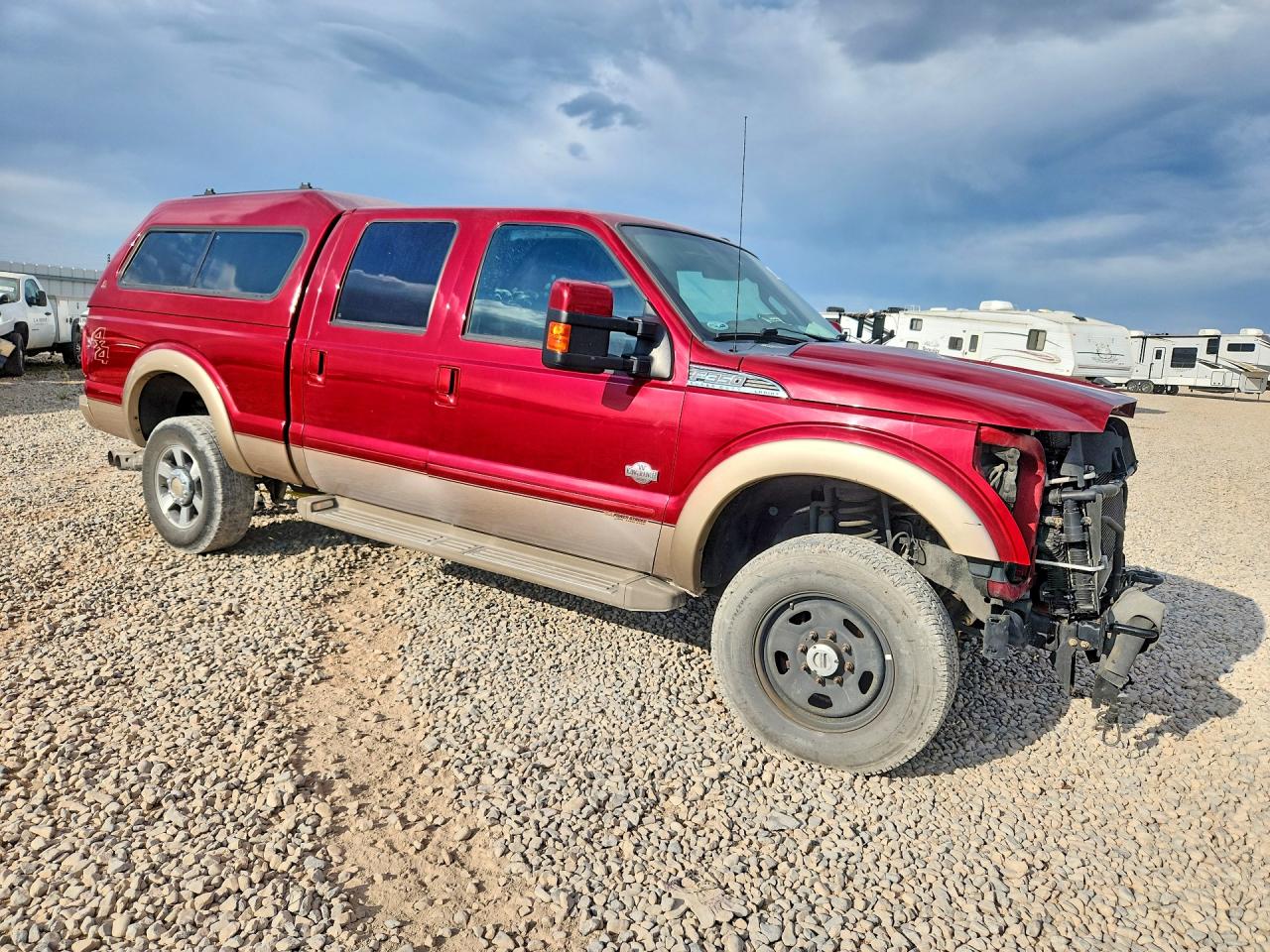 2014 Ford F-350 Super Duty VIN 1FT8W3BT8EEA09839 COPART salvage auction — Front End, UT - SALVAGE CERTIFICATE, sold $8,300 on 2026-07-10 (photo 4)