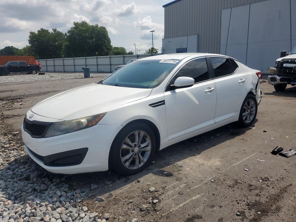 2013 Kia Optima VIN 5XXGM4A79DG195171 COPART salvage auction — REAR END, Fl - Cert Of Title Slvg Rebuildable, sold $675 on 2026-07-13 (photo 1)