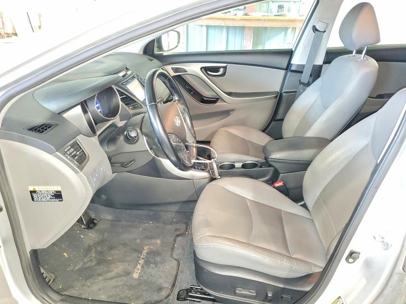 2015 Hyundai Elantra VIN KMHDH4AH0FU238269 COPART salvage auction — MINOR DENT/SCRATCHES, Il - Certificate Of Title, sold $2,750 on 2026-07-08 (photo 7)