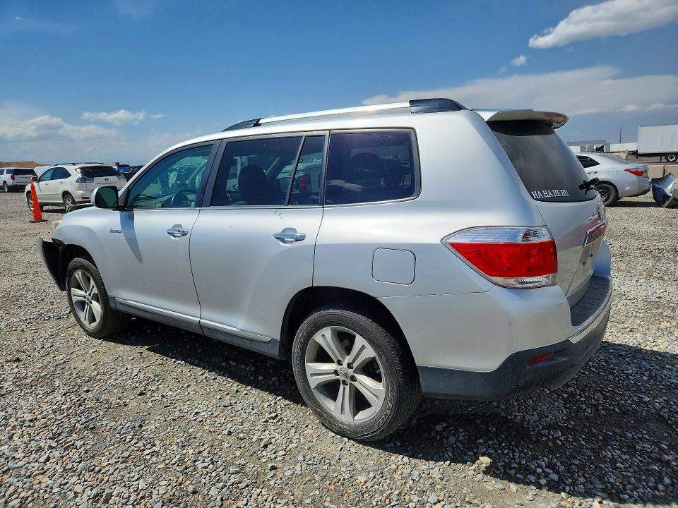 2013 Toyota Highlander VIN 5TDYK3EH0DS116234 COPART salvage auction — FRONT END, Co - Public - Salvage Title, sold $5,800 on 2026-07-09 (photo 2)