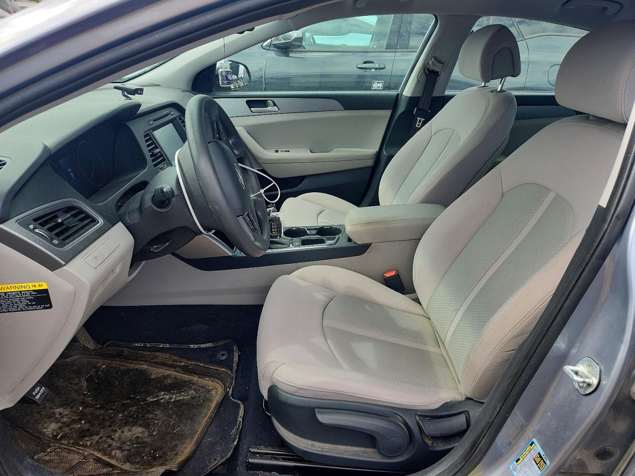2017 Hyundai Sonata VIN 5NPE24AF7HH450432 COPART salvage auction — Front End, IL - SALVAGE CERTIFICATE, sold $1,500 on 2026-07-09 (photo 7)