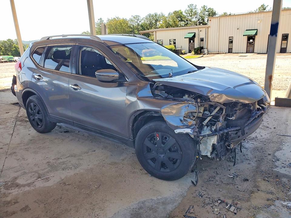 2017 Nissan Rogue VIN KNMAT2MT9HP519627 COPART salvage auction — FRONT END, Al - Cert Of Title-Salvage Title, sold $325 on 2026-07-14 (photo 4)