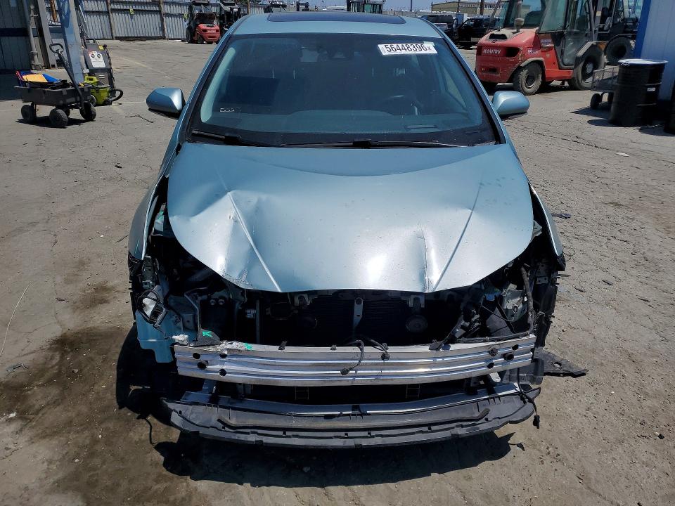 2019 Toyota Prius VIN JTDKARFU0K3081782 COPART salvage auction — FRONT END, Ca - Salvage Certificate, sold $4,750 on 2026-07-13 (photo 5)