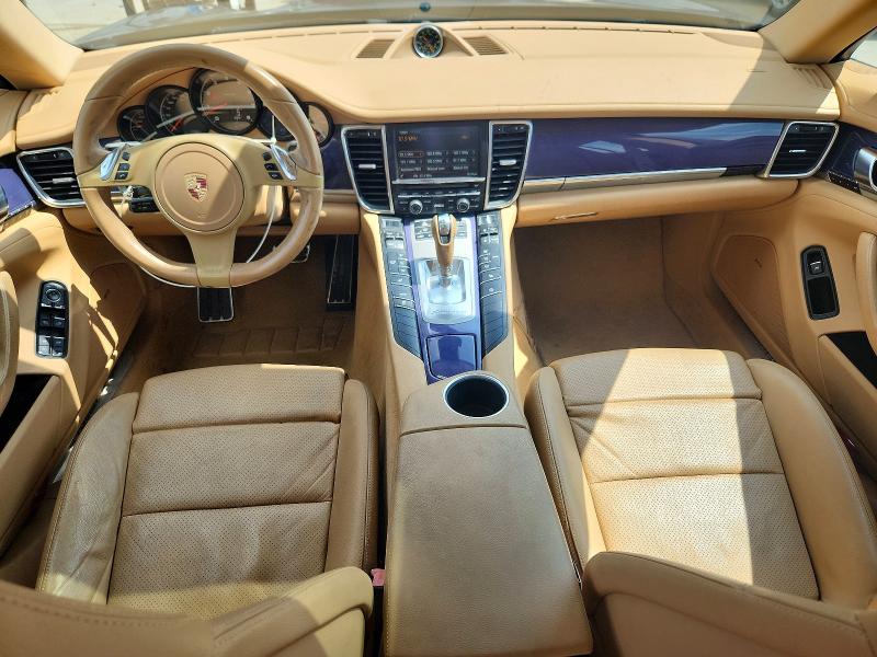 2014 Porsche Panamera VIN WP0AA2A70EL005200 COPART salvage auction — FRONT END, Tx - Cert Of Title-Rebuilt Salvage, sold $3,600 on 2026-07-27 (photo 8)