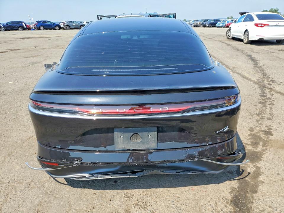 2026 Lucid Air VIN 50EA1PGA2TA005669 COPART salvage auction — REAR END, PA - CERTIFICATE OF SALVAGE, sold $27,250 on 2026-09-22 (photo 6)